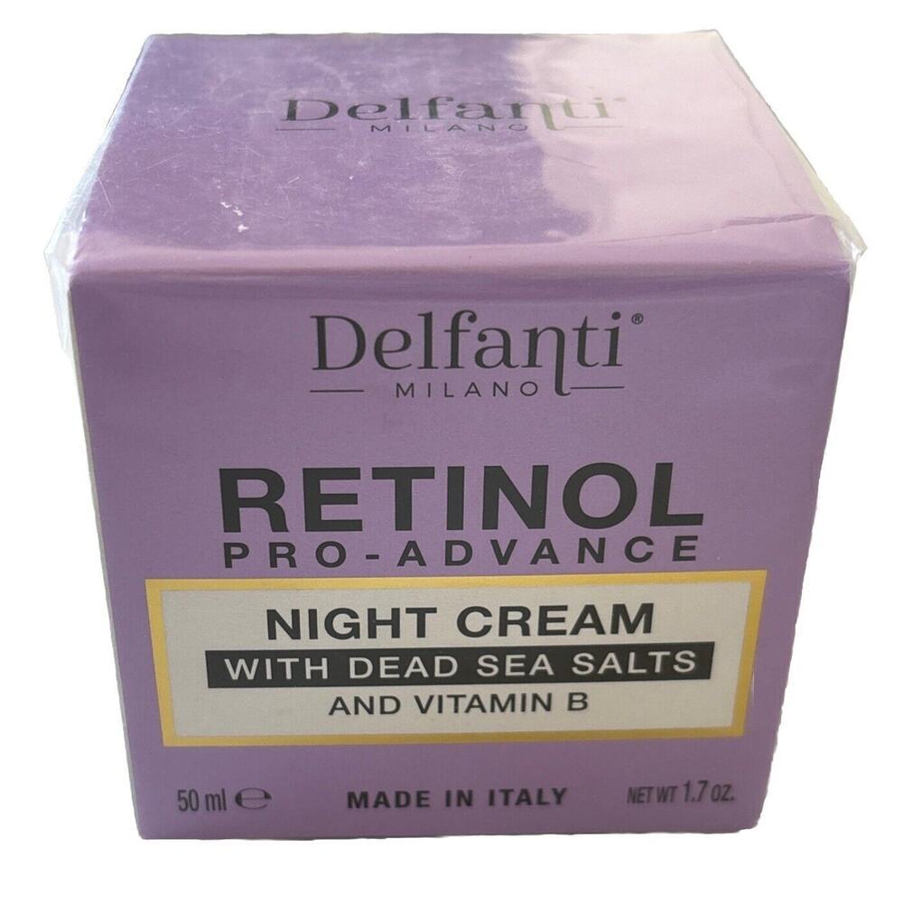 Delfanti Retinol Pro Advance Day Cream W/ Dead Sea Salt - 1.7 oz